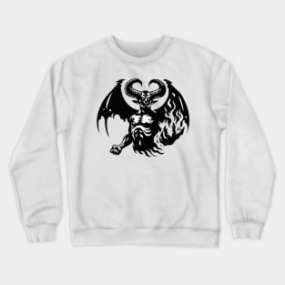 Satan in Hell Crewneck Sweatshirt